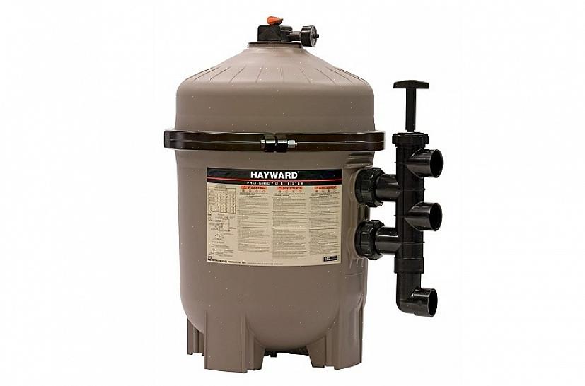 Det er tre typer filtre som brukes til bassenger