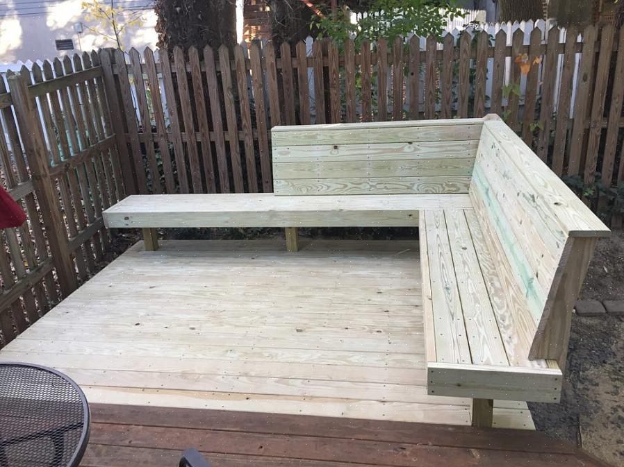 Fjern råtne treplanker